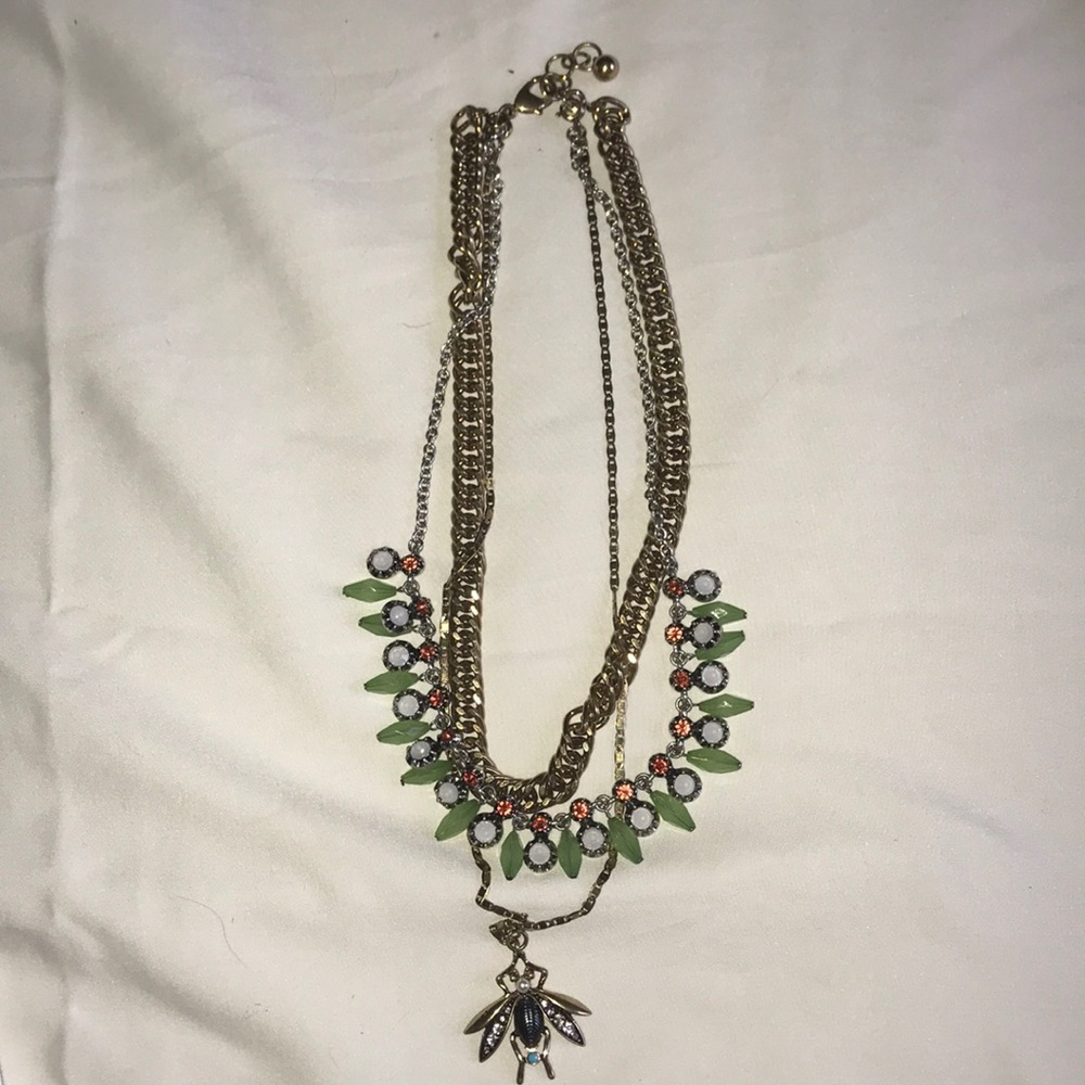 Gold and Silver Necklace